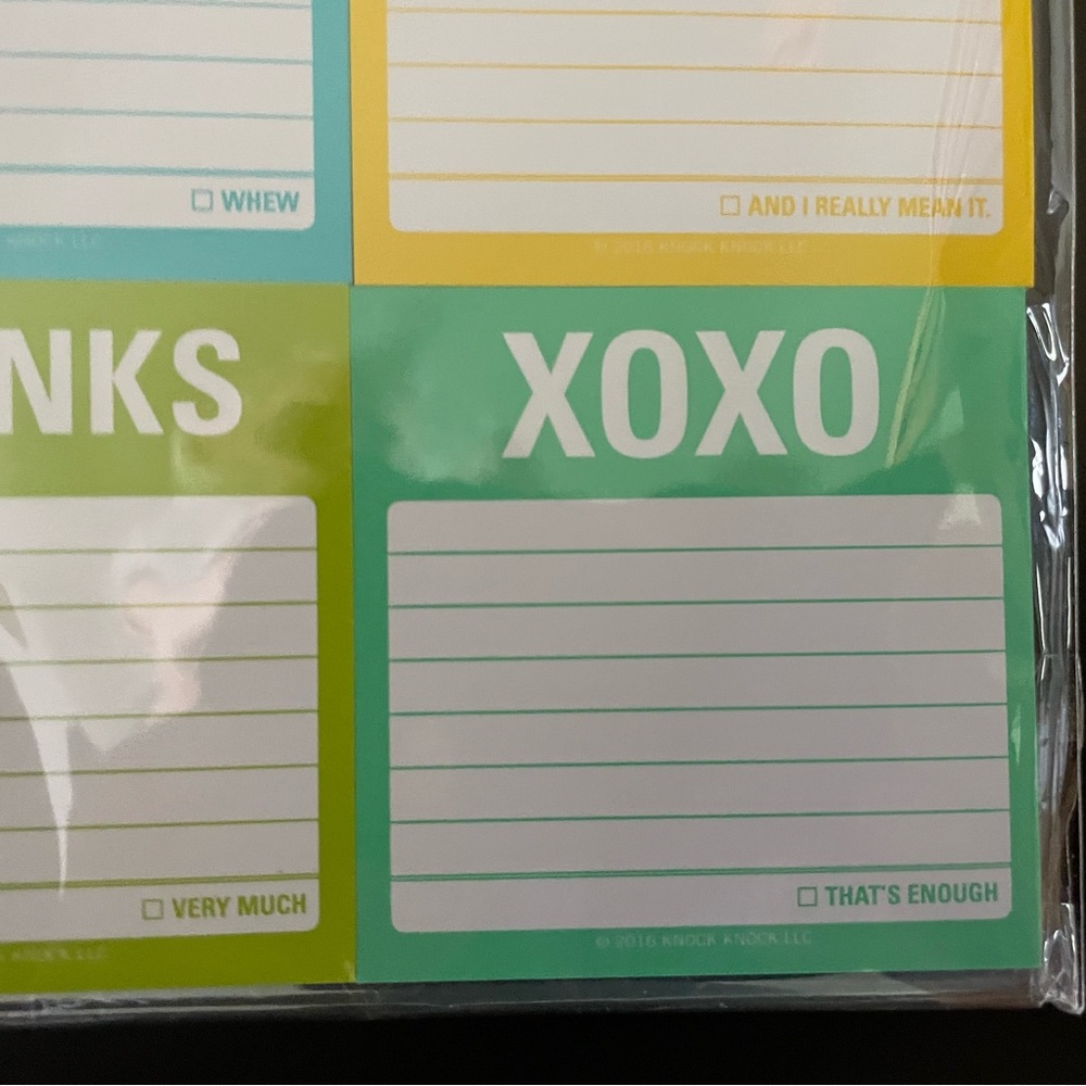 It's All Good Sticky Notes Set - Multicolor - Picture 10 of 13